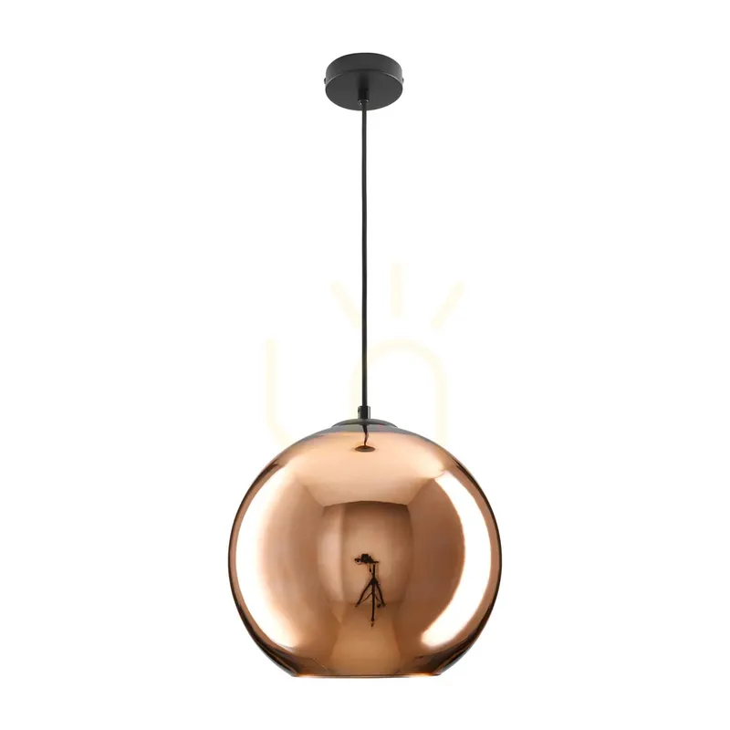 Cel mai bun preț Lampă suspendată MIRROR GLOW - M cupru 30cm