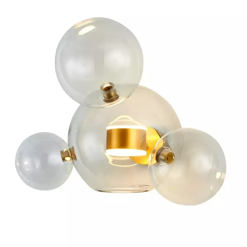 Aplica de perete BUBBLES -3 + 1W LED aur 3000K Reduceri
