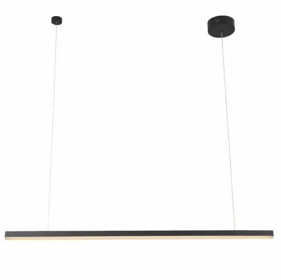 Lampa suspendată LED Max Light Trio negru 100 cm P0310D Ofertă specială