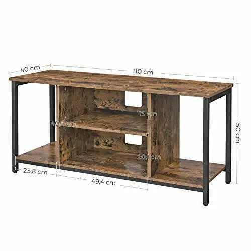 Cel mai vândut Consolă Loft RTV maro rustic LTV39BX