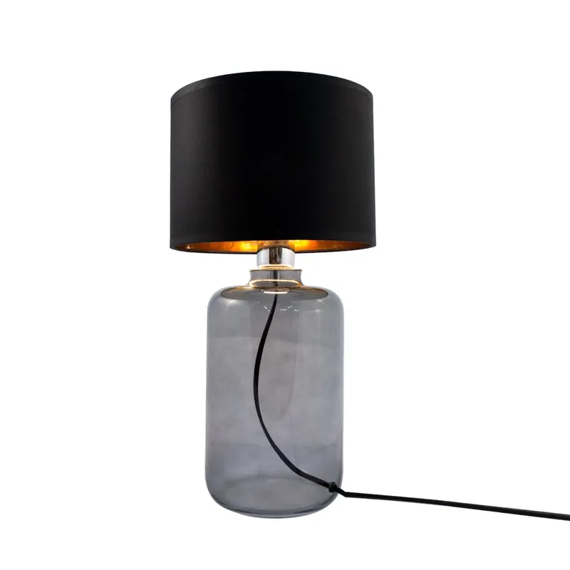 Lampă de masă Zuma Line Samasun Gfrafit 5505 Bkgo Ofertă specială