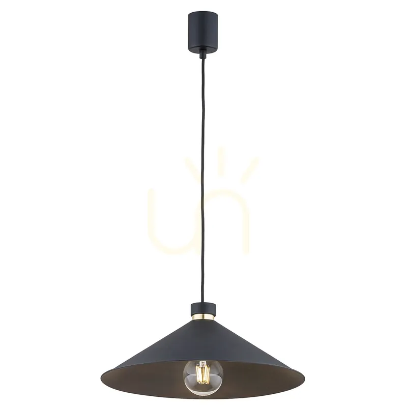 Livrare expres Lampă suspendată ARGON NASHVILLE neagră alamă E27 SKU 4695