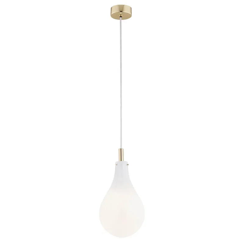 Cumpără online Lampă suspendată ARGON OAKLAND alb lucios alamă 160mm SKU 4696