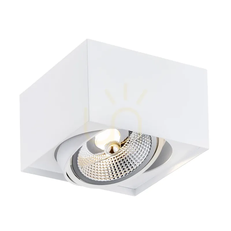 Popular Plafonieră ARGON Rodos Plus albă GU10, oțel, 150 mm, 4753 BZ