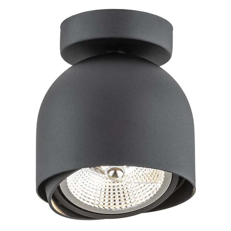 Retur gratuit Plafoniera ARGON GARLAND neagră GU10-AR111 1x15W SKU 4711