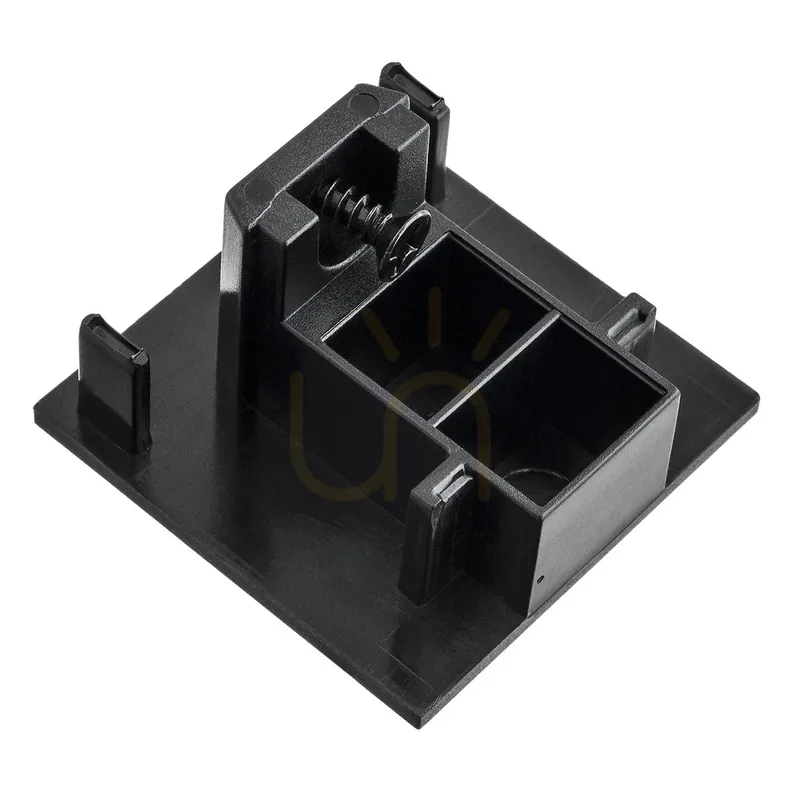 Capac capăt șină bus ARGON negru plastic 35x35 mm 4369 Ultima șansă