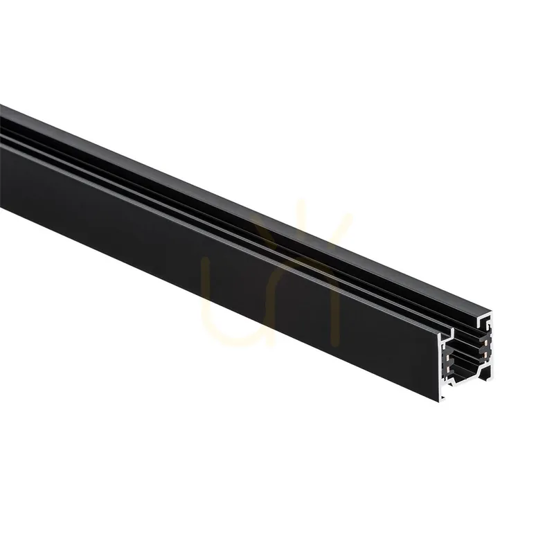 Ultima șansă Șină de iluminat ARGON neagră aluminiu 2 m SKU 4380