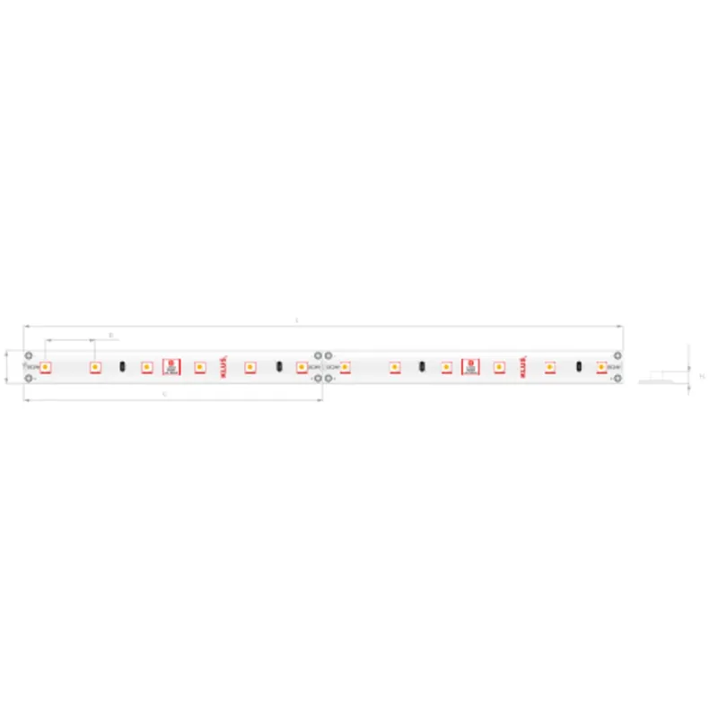 Bandă LED K-40-1210-24V 4,8W/m Cel mai vândut
