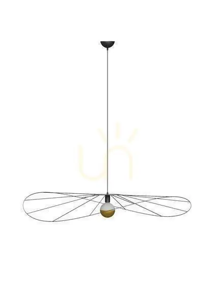 Disponibil imediat Lampă suspendată ESKOLA 110 negru Thoro