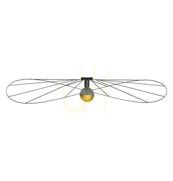 Lampă de perete / Plafonieră ESKOLA 140 negru Thoro Ofertă de sezon