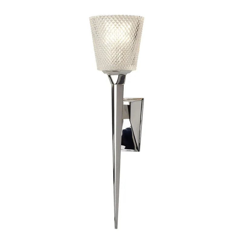 Lampă de perete Verity cu 1 lumină - Crom Lustruit Elstead Livrare rapidă
