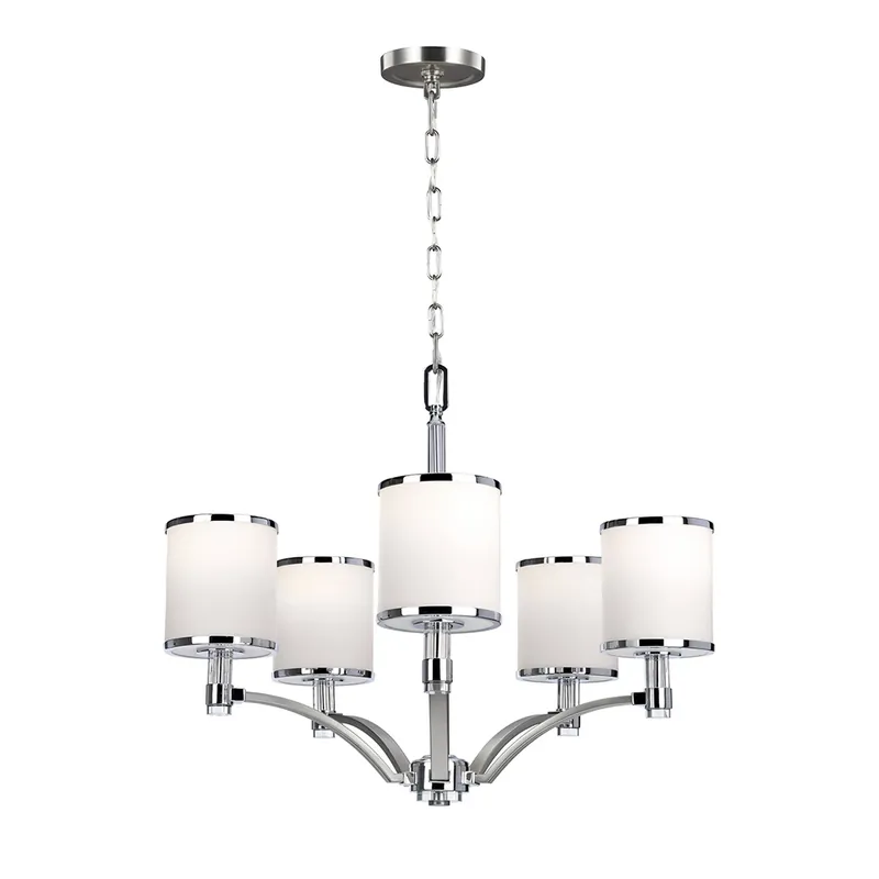 Candelabru Elstead cu 5 lumini Prospect Park Comandă acum