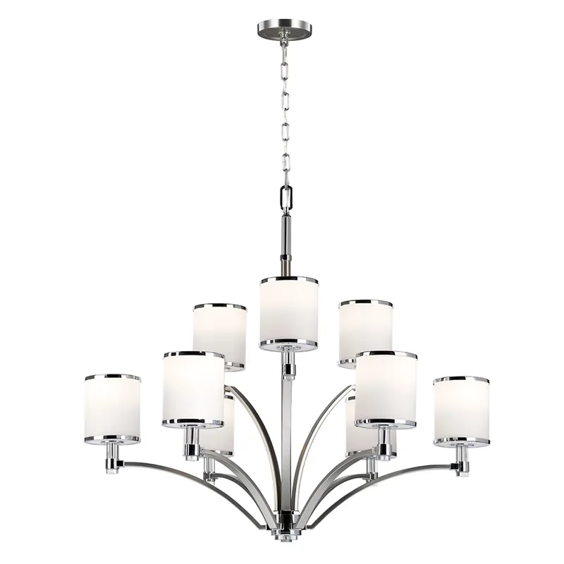 Candelabru Elstead cu 9 lumini Prospect Park Reducere