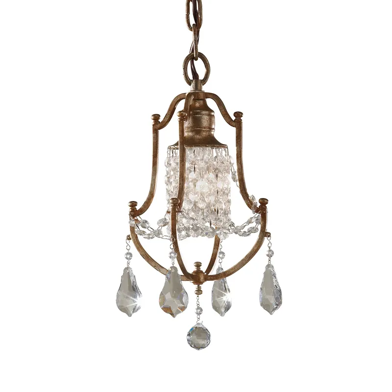 Valentina 1 Light Mini Lampă suspendată Elstead. Preferatul clienților