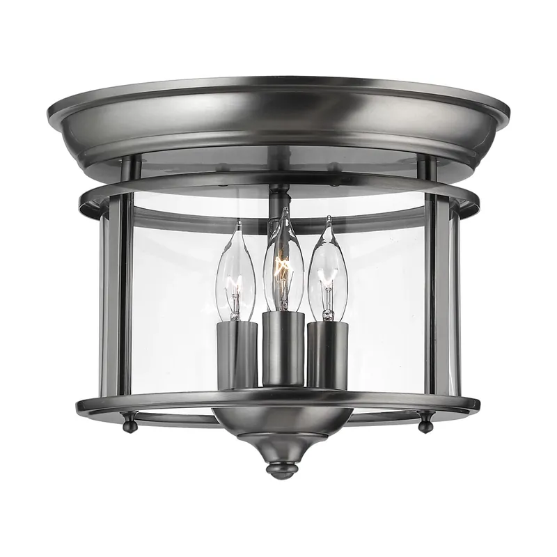 Plafond Gentry 3 Aliaj de staniol cu plumb Elstead Ofertă exclusivă