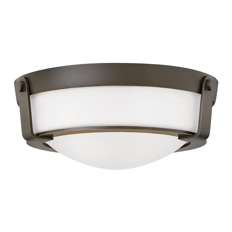 Plafon mic Hathaway 2 lumini - Olde Bronze Elstead Reduceri