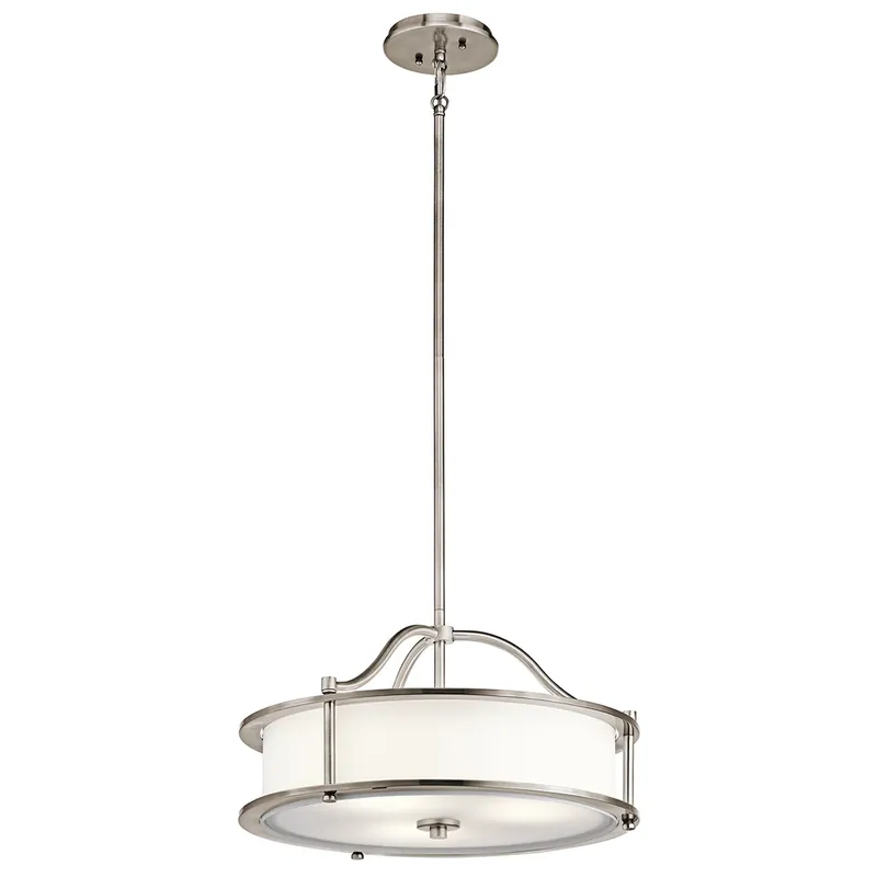 Cel mai vândut Lampă suspendată/semideschis Emory 3 - clasic pewter Elstead
