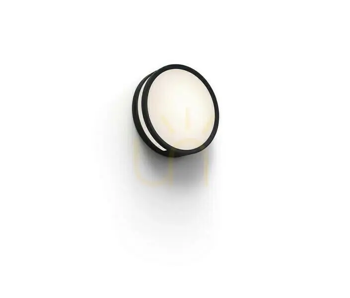 Reducere Plafonieră exterior LED Lutec Rola negru aluminiu 13W 18,3 cm 6382201012