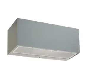 Reducere de preț Lampă de perete pentru exterior ASKER Big 1302 aluminiu 9006 5.2W 3000K Norlys