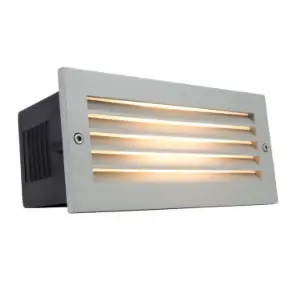 GRIMSTAD 1547Al E14 Aluminiu RAL-9006 corp de iluminat încastrat pentru exterior - NORLYS Expediere rapidă