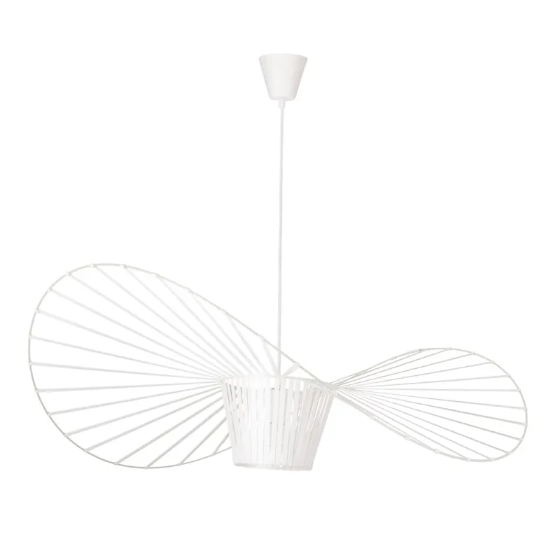 Cel mai vândut Lampă suspendată SOMBRERO alb 100 cm