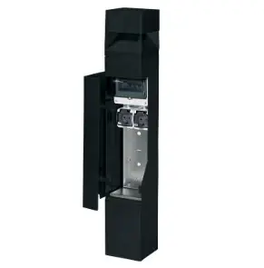 Reduceri Stâlp de iluminat Arvika 899 Negru 9005 Norlys.