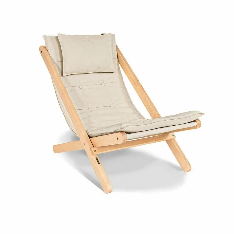 Șezlong lemn WoodMan Allegro fag crem WUA-01203 Livrare expres