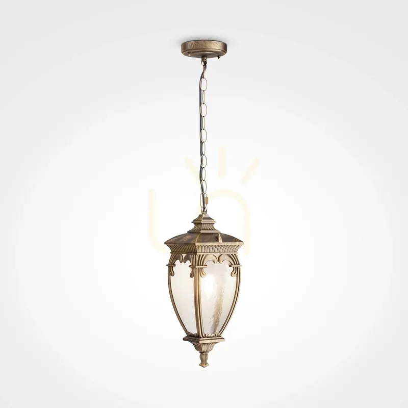 Lampă suspendată de exterior FLEUR O414PL-01GB IP44 Maytoni Livrare rapidă