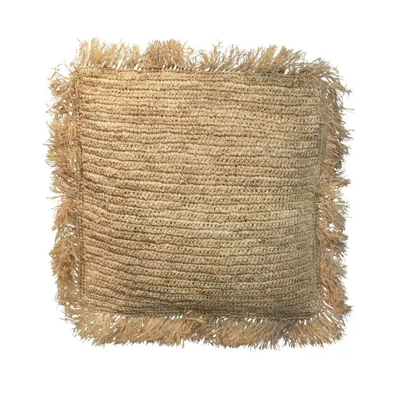 Husa de pernă Raffia Square - Natural - 60x60 Plată securizată