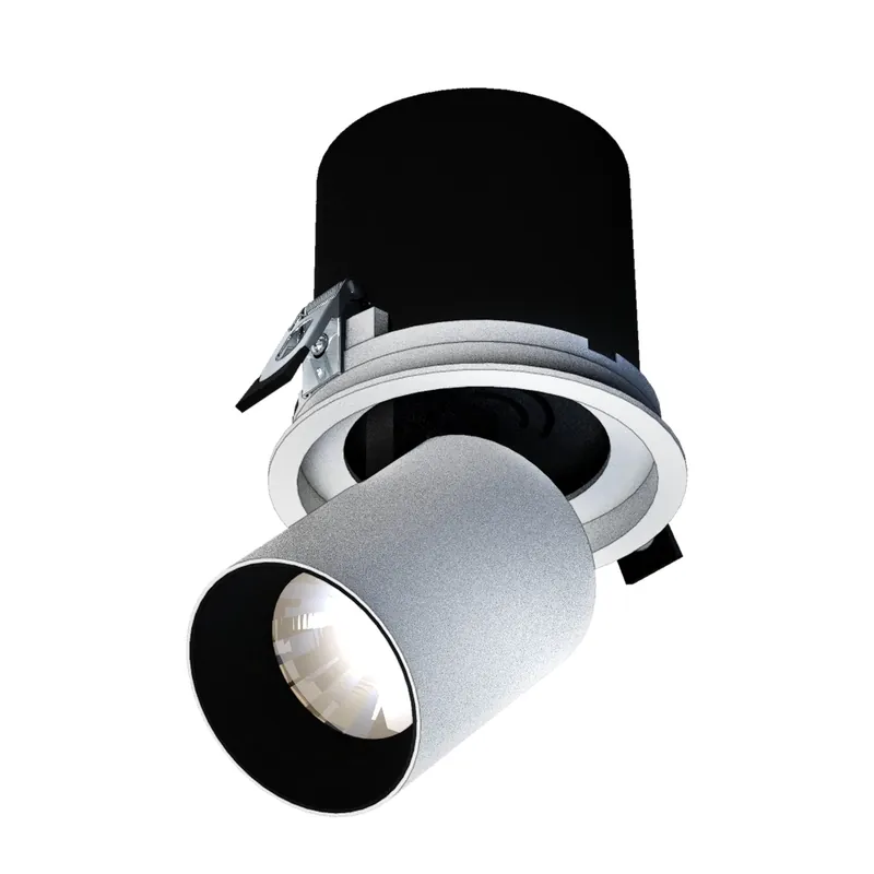 In Out Model L Corp de iluminat cu extensie, 20 W, 36°, 130x130 mm, culoare albă Cumpără online