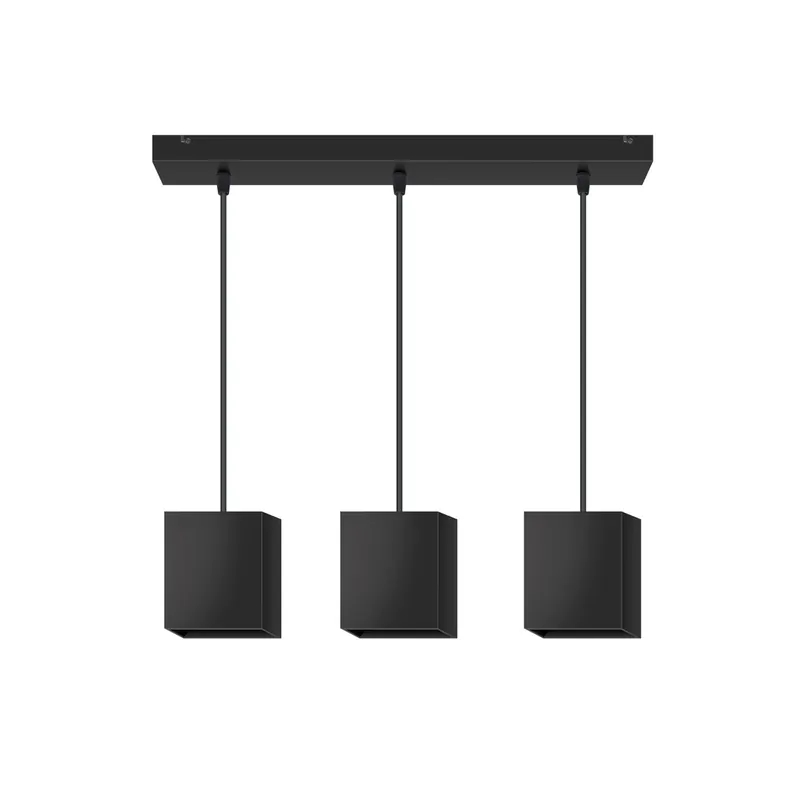 Target Zosma 2 Square 840 27 W 230 V 40st Black X3 Pandantiv negru Super ofertă