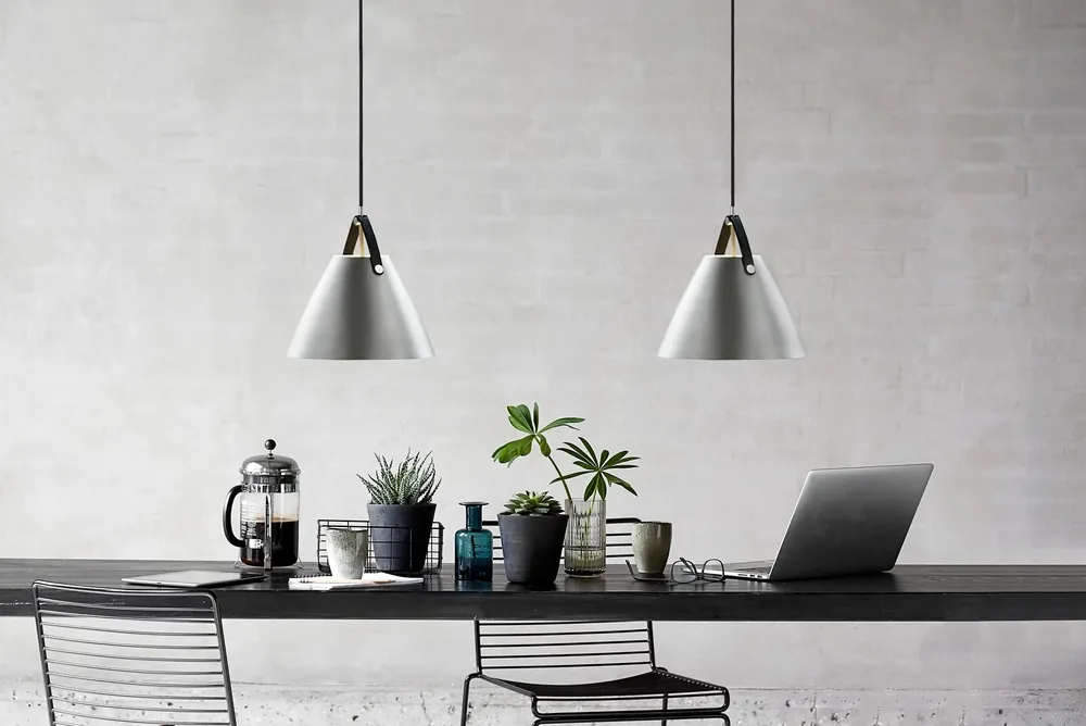 Comandă acum STRAP DFTP E27 E27 40W Lampă suspendată din metal Oțel periat