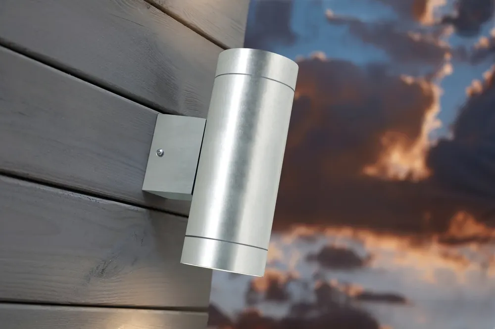 CASTOR lampă de perete Nordlux GU10 2X4.6W Oțel galvanizat Galvanizat Calitate înaltă