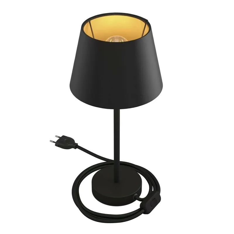 Creative-Cables Lampă de masă neagră CAPL19843v24616 Livrare rapidă