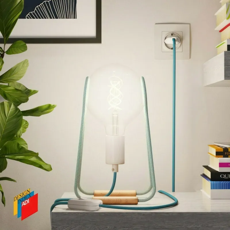 Alb Creative-Cables Creative-Cables Lampă de masă CAPL1970v2478 Expediere rapidă
