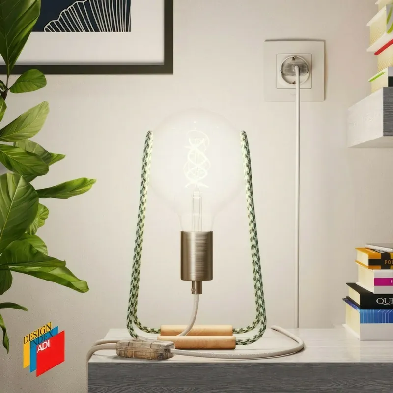Alb Creative-Cables Creative-Cables Lampă de masă CAPL1970v24785 Cumpărături sigure