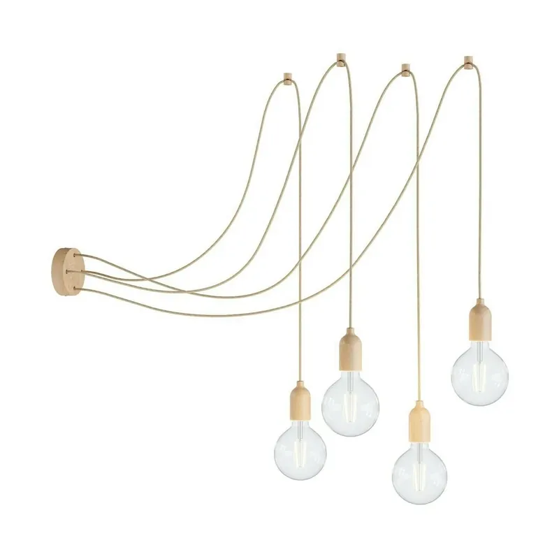Creative-Cables CAPL2015v24964 Lampă suspendată din lemn. Reducere extra