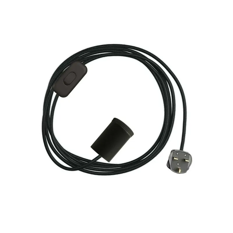 Ultima șansă Negru Creative-Cables negru Lampă cu pandantiv CAPL20343v27270