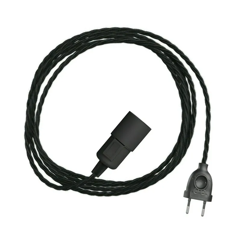 Super ofertă Negru Creative-Cables negru Lampă cu pandantiv CAPL2038v27571
