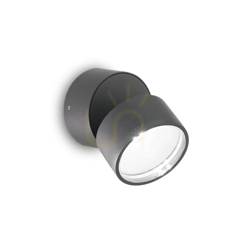 Preț mic Aplică exterior Ideallux OMEGA Round antracit LED 7W 3000K IP54 285450
Ofertă Limitată
