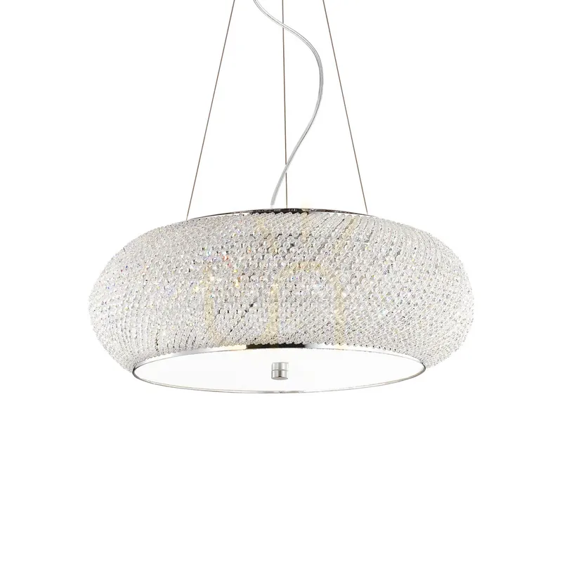 Lustră suspendată Ideallux Pasha SP10 Cromo 082196 crom cristal 10xE14 55 cm
Ofertă Limitată Vezi acum