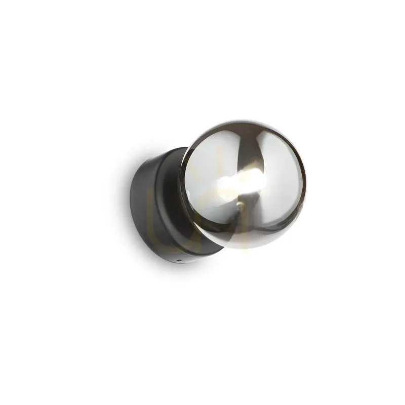 Aplică de perete Ideallux Perlage AP1 Fume, sticlă fumurie, G9, negru, 292403
Ofertă Limitată Reduceri