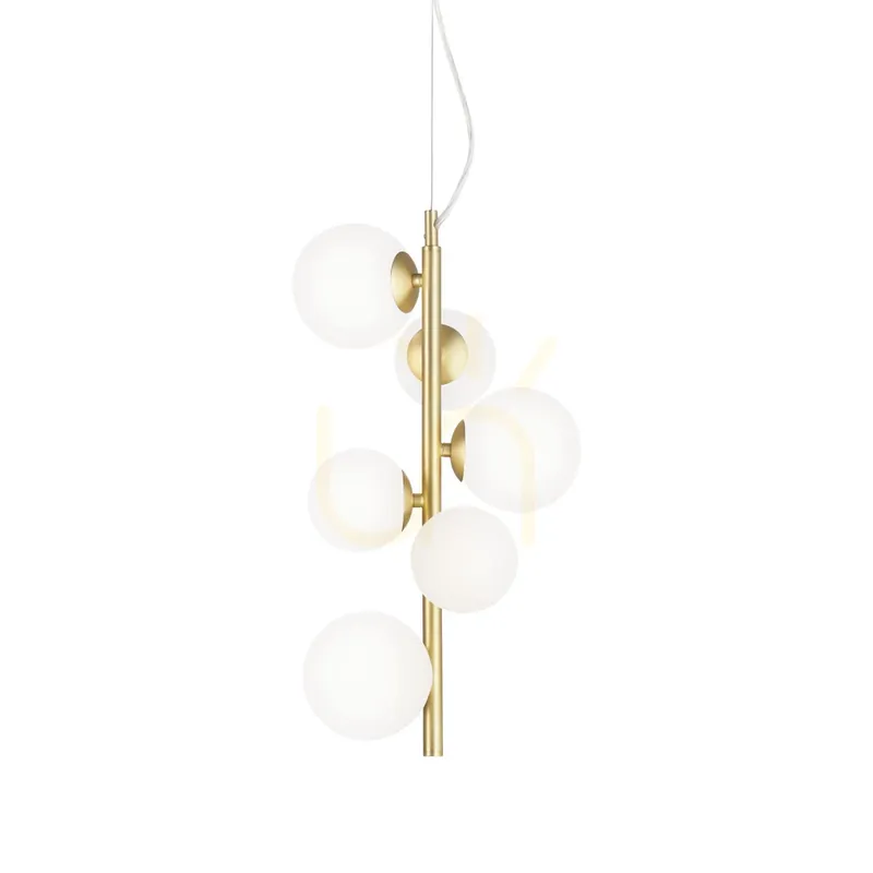 Ultima șansă Lampă suspendată Ideallux Perlage SP6 Bianco albă 6xG9 metal sticlă 283821
Ofertă Limitată