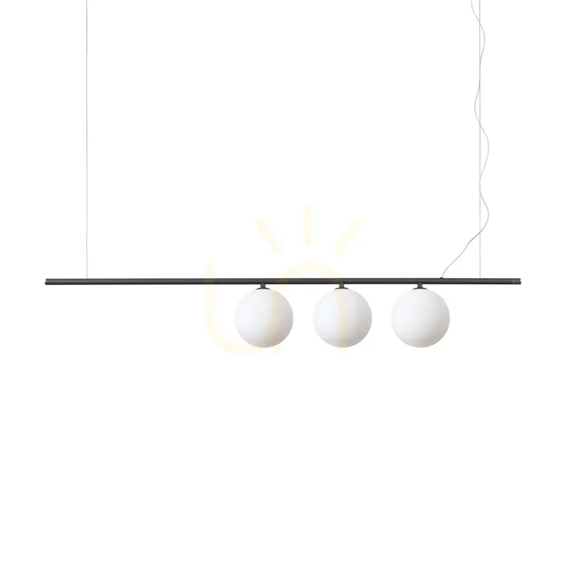 Lustră suspendată Ideallux PERLINE SP3 NERO neagră 3xG9 sticlă metal 307008
Ofertă Limitată Ofertă de sezon