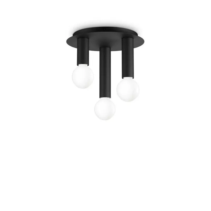 Expediere rapidă Plafoniera Ideallux Petit PL3 Nero negru 30 cm E27 3x42W 327952
Ofertă Limitată