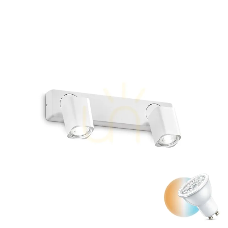 Plafon Ideallux Rudy AP2 Square Bianco alb 2xGU10 metal 294803
Ofertă Limitată Bestseller