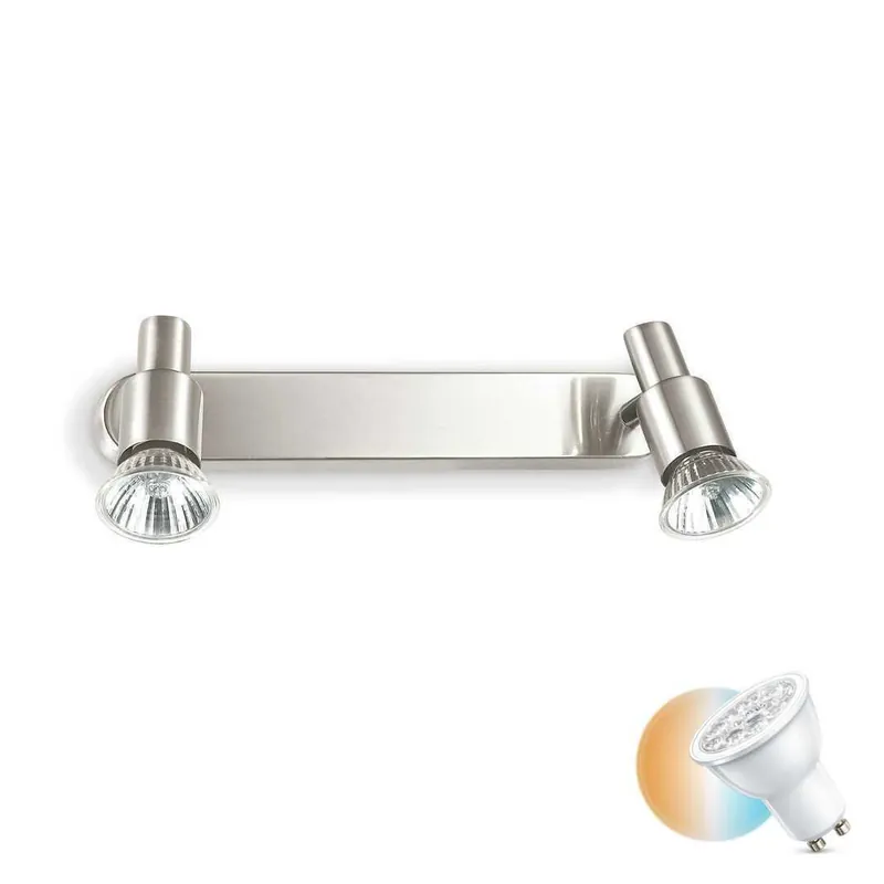 Expediere rapidă Aplică perete Ideallux SLEM AP2 nichel GU10 2x50W 018836
Ofertă Limitată