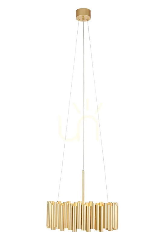 Disponibil imediat Pendul Markslojd Level 3 becuri auriu metal 52,5 cm 108047