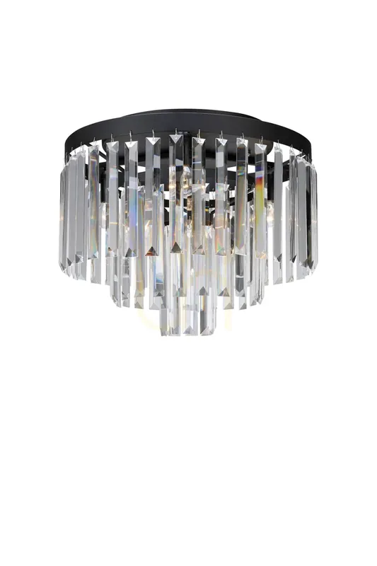Preț mic Plafonieră Markslojd Ventimiglia 4x40W transparent/negru 42 cm 106563