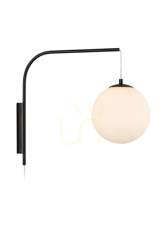 Aplica de perete Markslojd DIONE 108420 alb metal si sticla 1x40W Ofertă